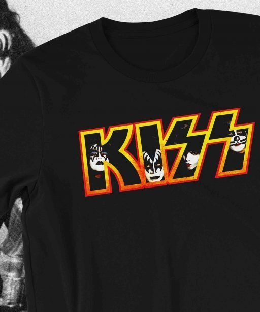 kiss tshirt detail